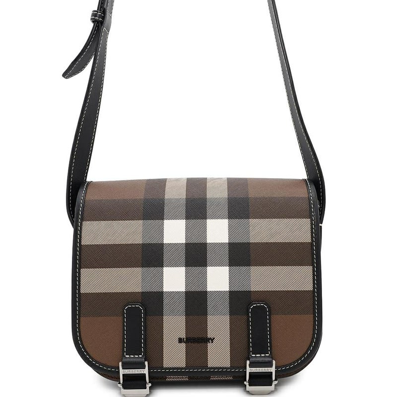 バーバリー タータンチェック ショルダーバッグ 8036552 BURBERRY バッグ チェック 黒