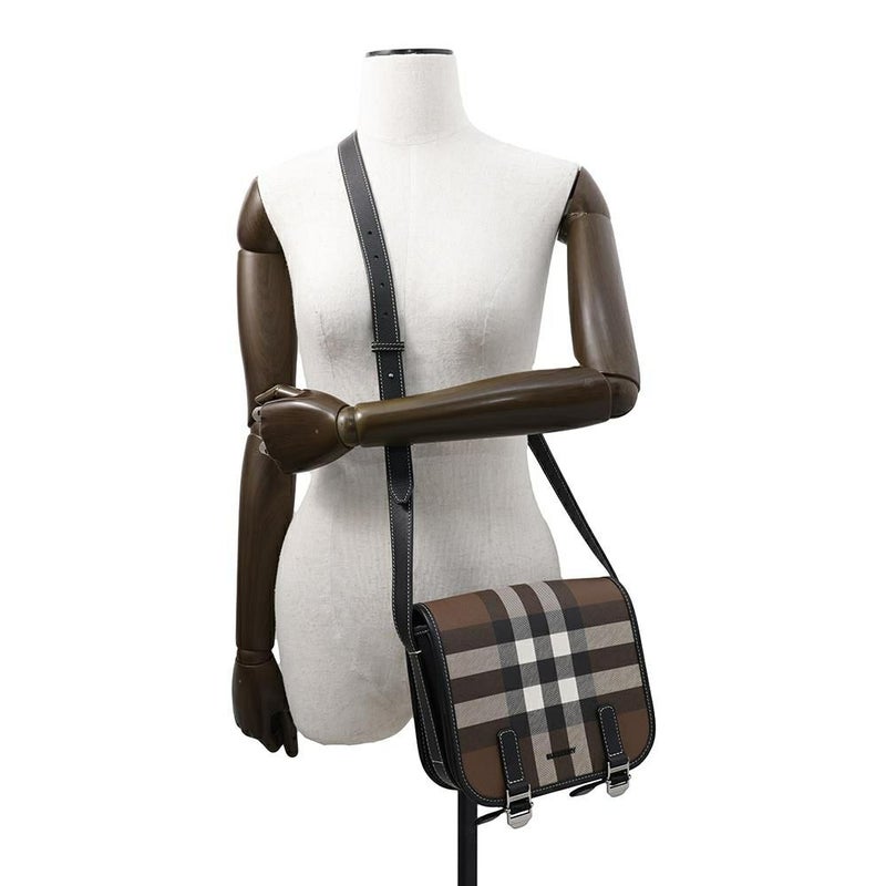 バーバリー タータンチェック ショルダーバッグ 8036552 BURBERRY バッグ チェック 黒