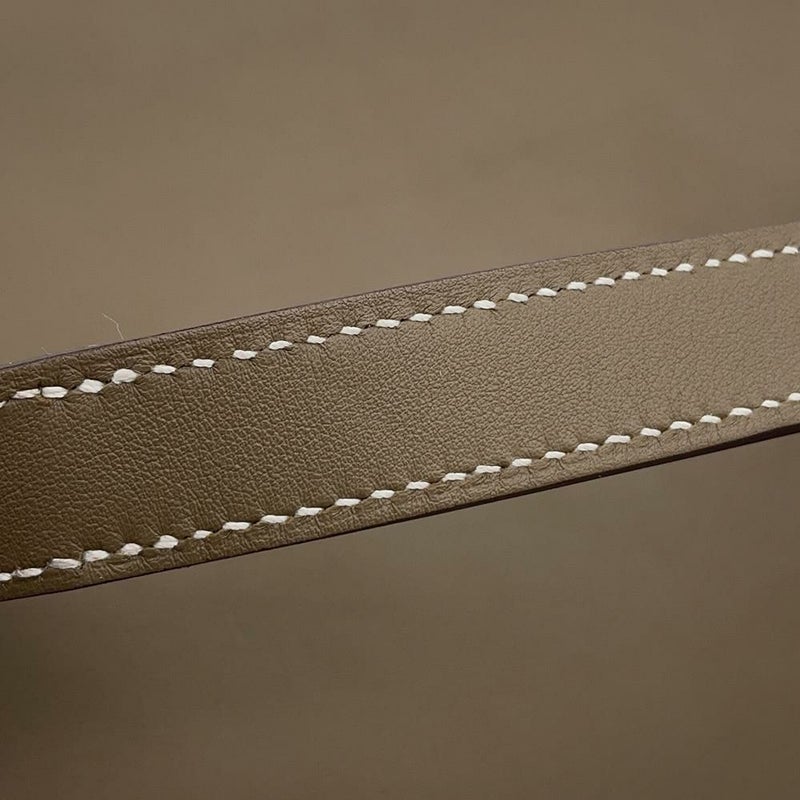 エルメス ボディバッグ ポルトフォイユ・ポッシャンプリュス エトゥープ/シルバー金具 スイフト U刻印