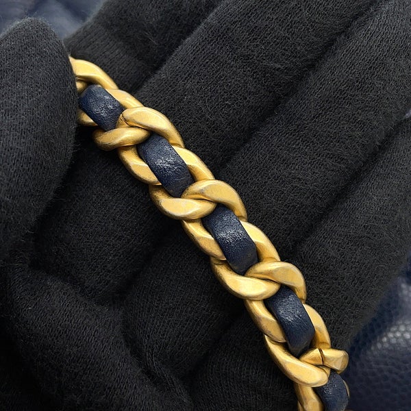 シャネル チェーンショルダーバッグ ミニ マトラッセ ココマーク キャビアスキン AS4406 CHANEL バッグ