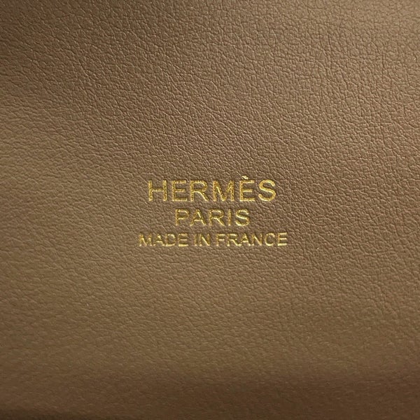 エルメス ハンドバッグ ボリード31 エトゥープ/ゴールド金具 トリヨンクレマンス D刻印 HERMES 2wayショルダーバッグ