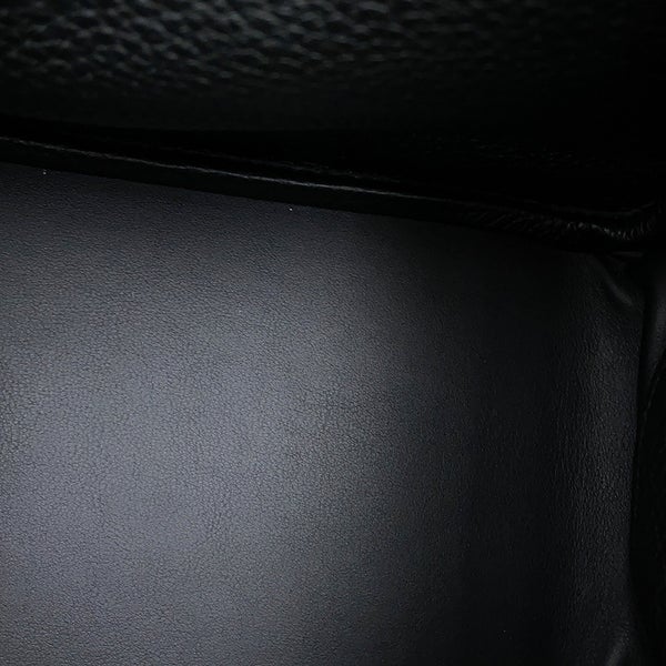エルメス ハンドバッグ リンディ26 ブラック/ゴールド金具 トリヨンクレマンス K刻印 HERMES 2way 黒