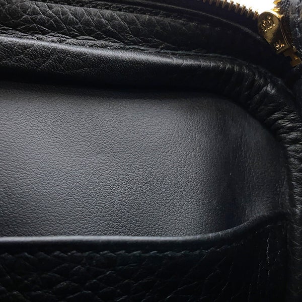 エルメス ハンドバッグ リンディ26 ブラック/ゴールド金具 トリヨンクレマンス K刻印 HERMES 2way 黒