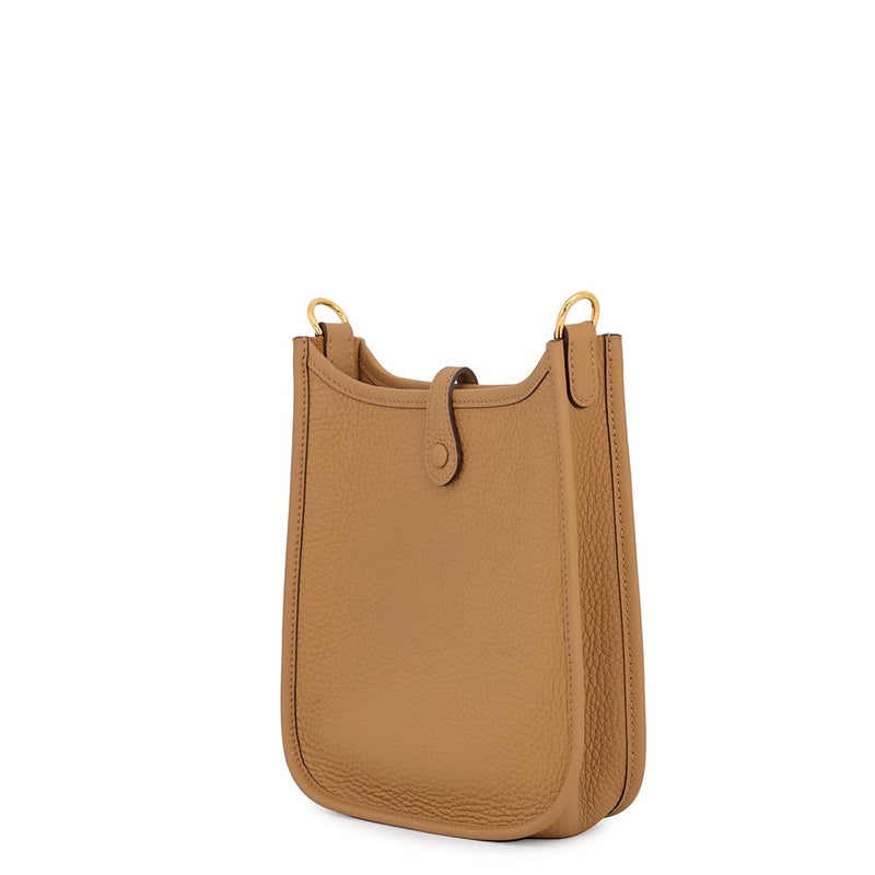 エルメス ショルダーバッグ エブリンTPM 85cm アマゾン ビスキュイ/ナタ/ゴールド金具 トリヨンクレマンス K刻印 HERMES