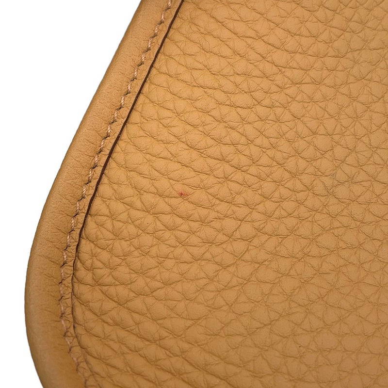 エルメス ショルダーバッグ エブリンTPM 85cm アマゾン ビスキュイ/ナタ/ゴールド金具 トリヨンクレマンス K刻印 HERMES