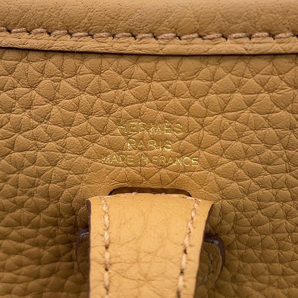 エルメス ショルダーバッグ エブリンTPM 85cm アマゾン ビスキュイ/ナタ/ゴールド金具 トリヨンクレマンス K刻印 HERMES