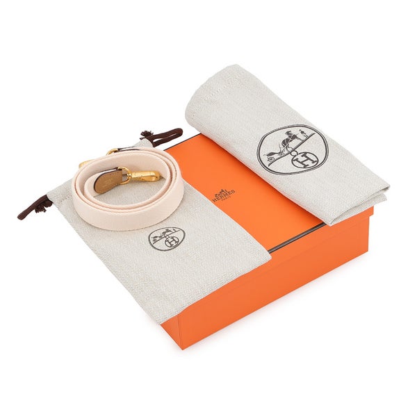 エルメス ショルダーバッグ エブリンTPM 85cm アマゾン ビスキュイ/ナタ/ゴールド金具 トリヨンクレマンス K刻印 HERMES
