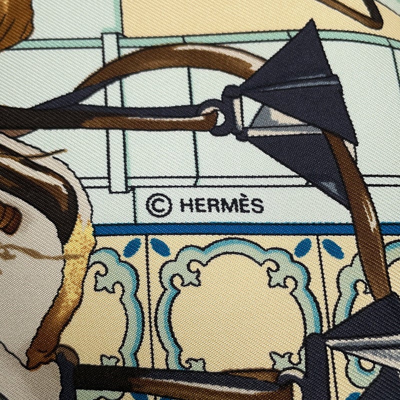 エルメス スカーフ カレ90 王立アンダルシア馬術学校 Real Escuela Andaluza del Arte Ecuestre HERMES 2006年秋冬