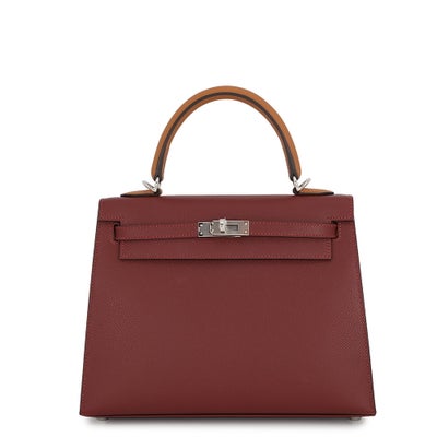 Hermès Kelly 25 Epsom Palladium