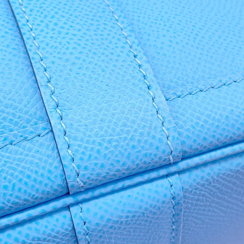 エルメス トートバッグ ガーデンパーティTPM セレステ/シルバー金具 エプソン U刻印 HERMES Garden Party セレスト