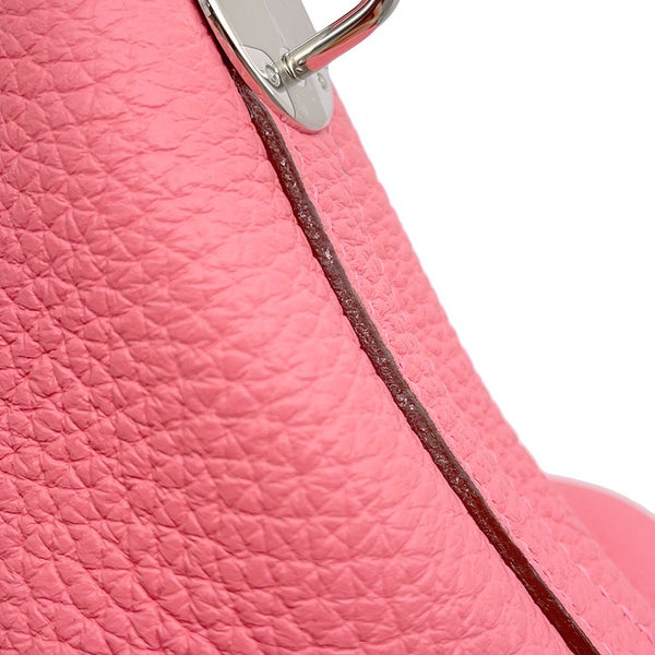 エルメス ハンドバッグ ボリード31 ローズアザレ/シルバー金具 トリヨンクレマンス Y刻印 2wayショルダーバッグ