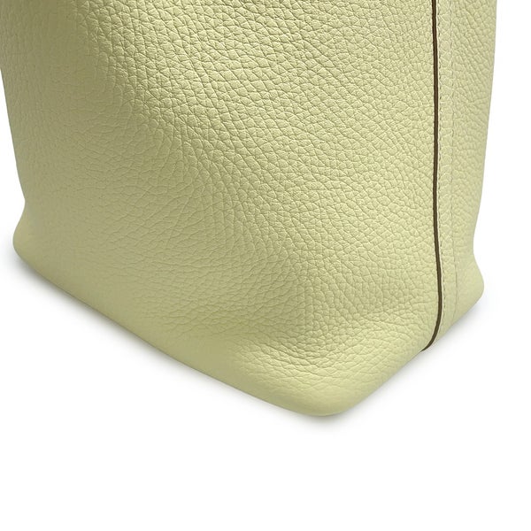 エルメス ハンドバッグ ピコタンロックPM ジョーヌミルトン/シルバー金具 トリヨンクレマンス W刻印 HERMES トートバッグ