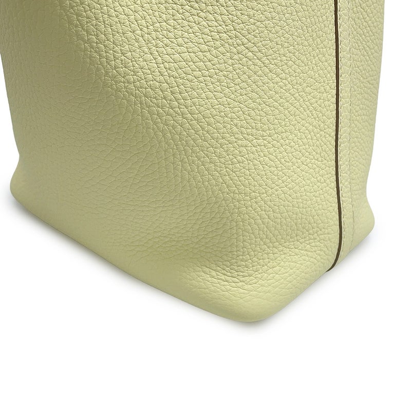 エルメス ハンドバッグ ピコタンロックPM ジョーヌミルトン/シルバー金具 トリヨンクレマンス W刻印 HERMES トートバッグ