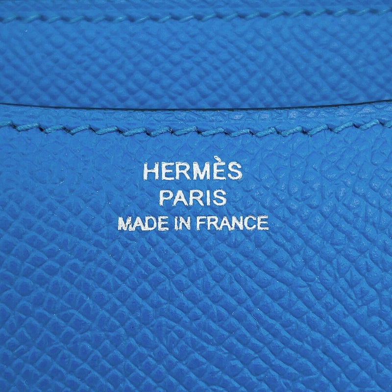 エルメス ショルダーバッグ ミニ コンスタンス3 ミロワール ブルーイドラ/シルバー金具 エプソン G刻印 HERMES Constance