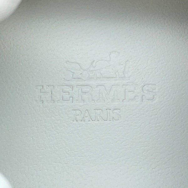エルメス スニーカー ジェット パラシュート・ファブリック/シェーヴル・ヴェロア レディースサイズ39 HERMES 靴 白