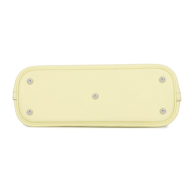 エルメス ボリード1923 25 ヴェルソ ジョーヌミルトン/クレ/シルバー金具 エプソン W刻印 2wayショルダー