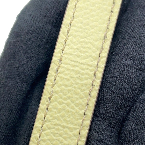 エルメス ボリード1923 25 ヴェルソ ジョーヌミルトン/クレ/シルバー金具 エプソン W刻印 2wayショルダー