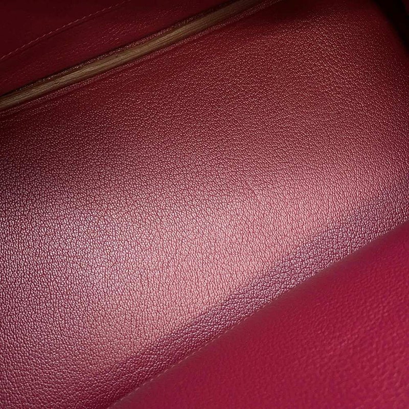 エルメス バーキン30 ルージュグレナ/ゴールド金具 トゴ T刻印 HERMES Birkin ハンドバッグ