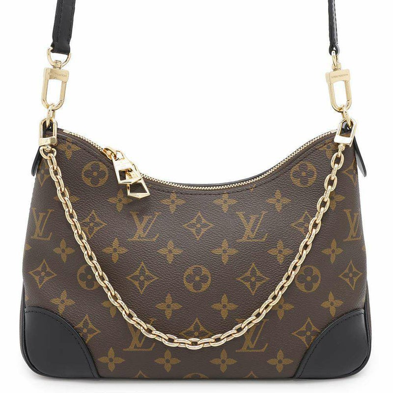 ルイヴィトン ショルダーバッグ モノグラム ブーローニュ PM M45831 LOUIS VUITTON 黒 ブラック 2wayバッグ