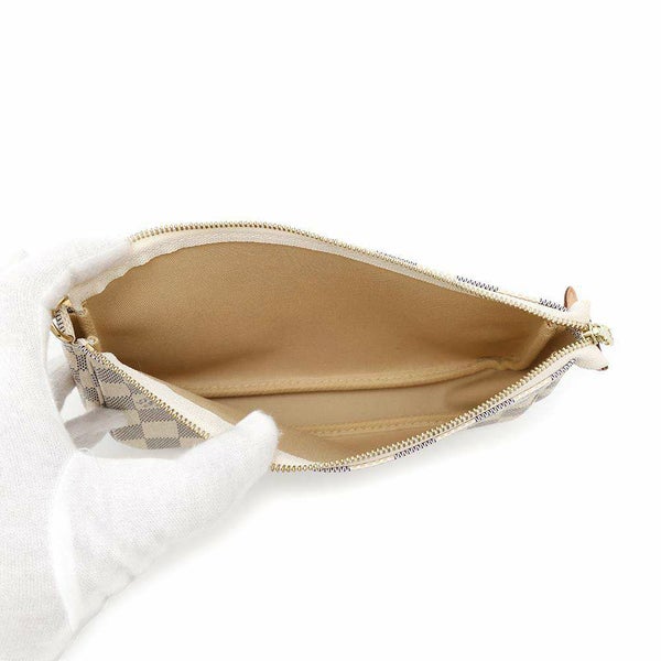 ルイヴィトン ハンドバッグ ダミエ・アズール ポシェット・アクセソワール N51986 LOUIS VUITTON アクセサリーポーチ