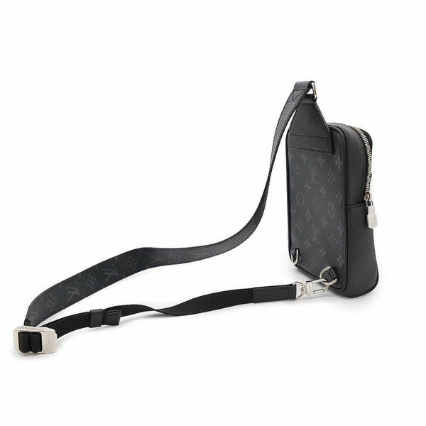ルイヴィトン ボディバッグ モノグラム・エクリプス タイガラマ アウトドア・スリングバッグ M30741 メンズ ブラック 黒