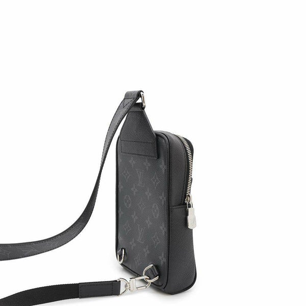 ルイヴィトン ボディバッグ モノグラム・エクリプス タイガラマ アウトドア・スリングバッグ M30741 メンズ ブラック 黒