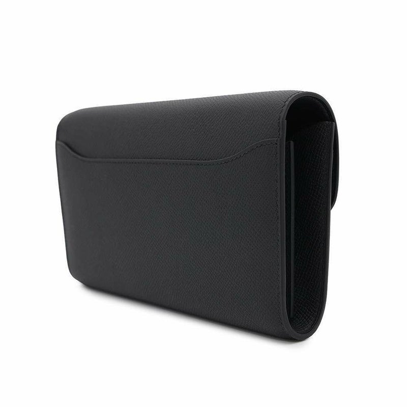 エルメス 長財布 コンスタンス トゥーゴー ロング ブラック/ゴールド金具 エプソン K刻印 HERMES 黒