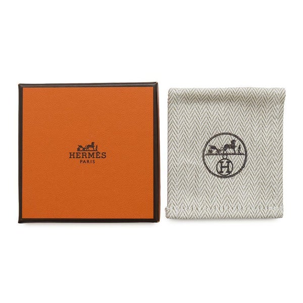 エルメス ブローチ シェーヌダンクル ゴールド/ゴールド金具 エプソン HERMES アクセサリー