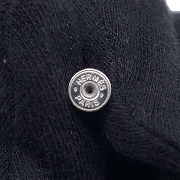 エルメス ピアス ミニ・ポップアッシュ マロングラッセ/シルバー金具 Hモチーフ HERMES Pop H ポップH