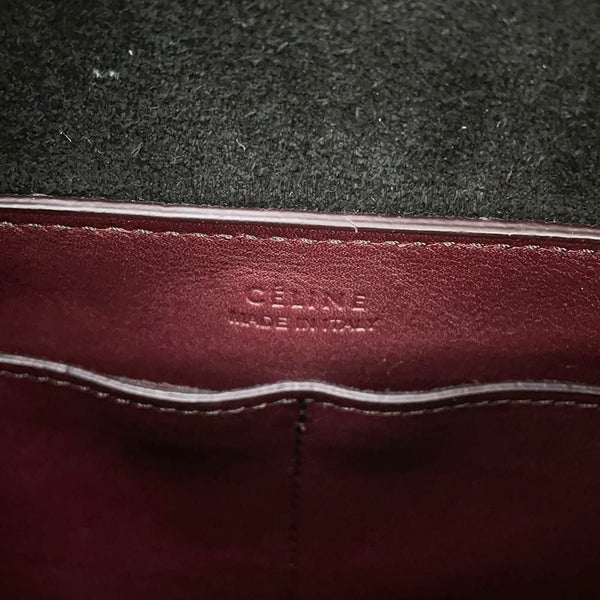 セリーヌ ハンドバッグ ソフトキューブ スモール レザー 181613 CELINE 2way 黒