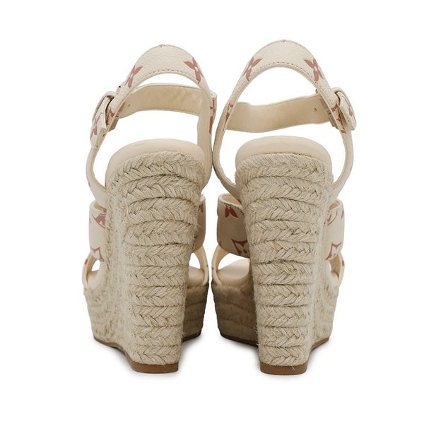 ルイヴィトン サンダル モノグラム スターボード・ライン ヴェッジソール レディースサイズ36 靴