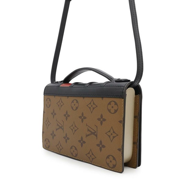 ルイヴィトン ショルダーウォレット モノグラム・リバース LV ブックウォレット オン チェーン M81830 財布