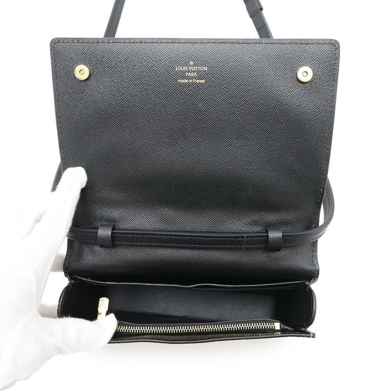 ルイヴィトン ショルダーウォレット モノグラム・リバース LV ブックウォレット オン チェーン M81830 財布