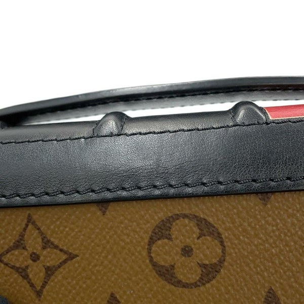 ルイヴィトン ショルダーウォレット モノグラム・リバース LV ブックウォレット オン チェーン M81830 財布