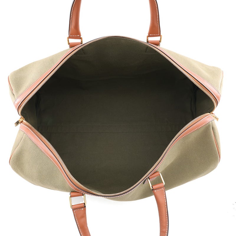 セリーヌ ボストンバッグ ロゴ キャンバス/レザー CELINE 2wayショルダー