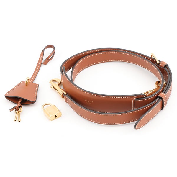 セリーヌ ボストンバッグ ロゴ キャンバス/レザー CELINE 2wayショルダー