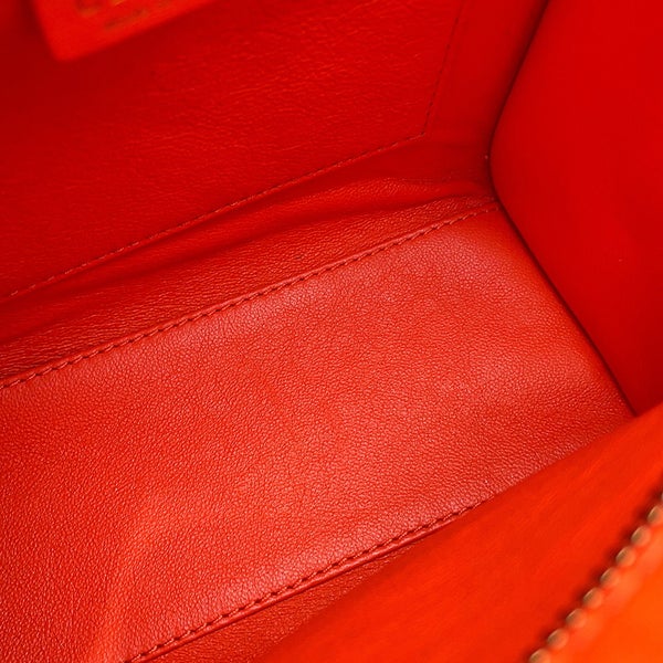 セリーヌ ハンドバッグ ラゲージ ナノショッパー レザー 168243 CELINE 2wayショルダーバッグ