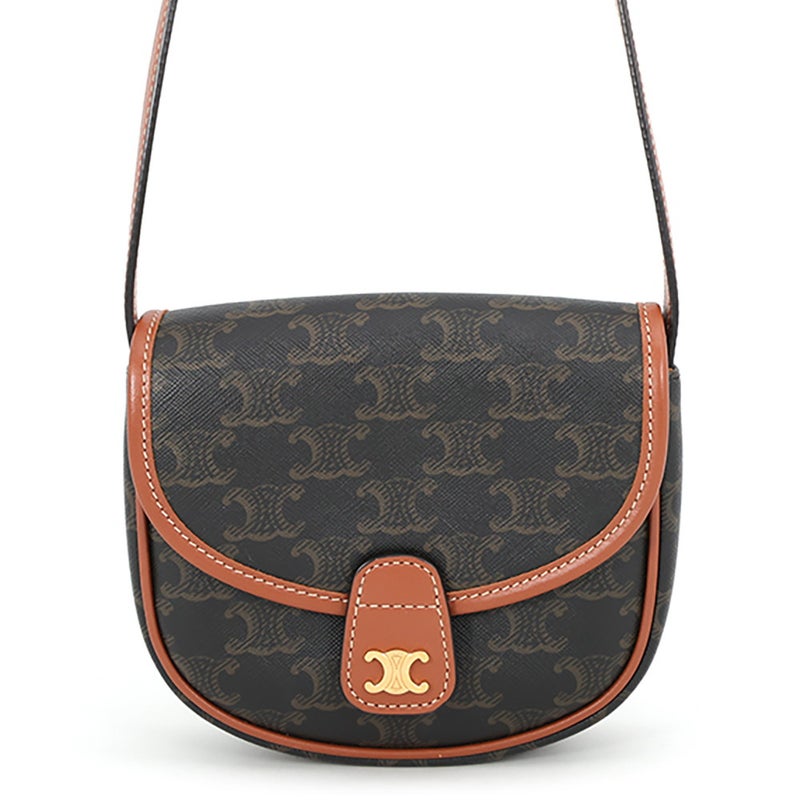 セリーヌ ショルダーバッグ ミニ ブザス トリオンフ 196702BZJ.04LU CELINE バッグ ポーチ