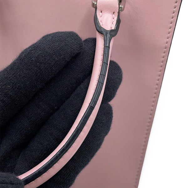 プラダ ハンドバッグ エンボス トライアングルロゴ ミニ レザー 1BA333 PRADA 2way