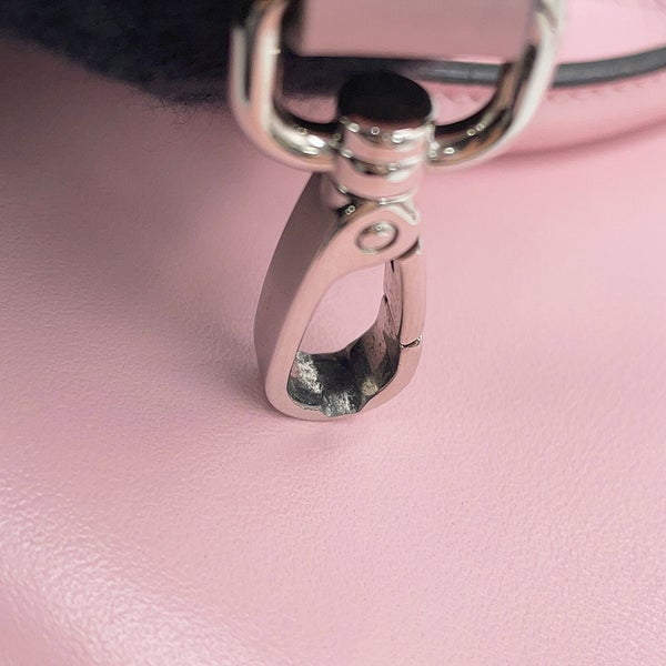 プラダ ハンドバッグ エンボス トライアングルロゴ ミニ レザー 1BA333 PRADA 2way