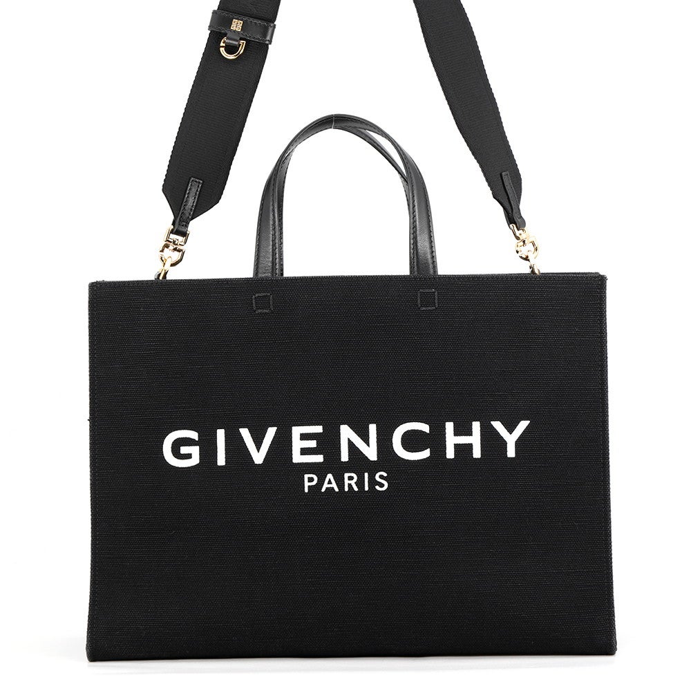 美品 GIVENCHY ジバンシィ Gモノグラム 総柄 トートバッグ キャンバス 