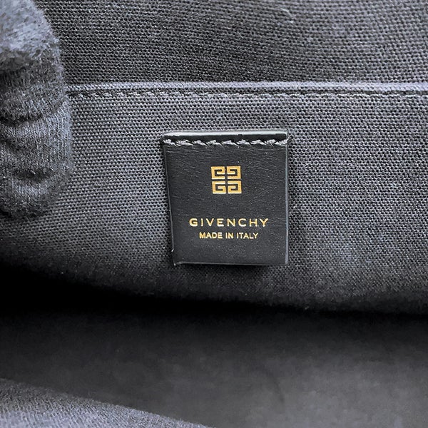 ジバンシー トートバッグ G-TOTE ミディアム キャンバス BB50N2B1F1-001 GIVENCHY 2way 黒