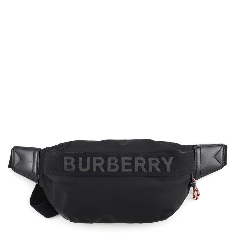 バーバリー ボディバッグ ナイロン 8025668 BURBERRY 黒 ベルトバッグ
