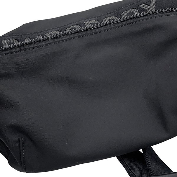 バーバリー ボディバッグ ナイロン 8025668 BURBERRY 黒 ベルトバッグ