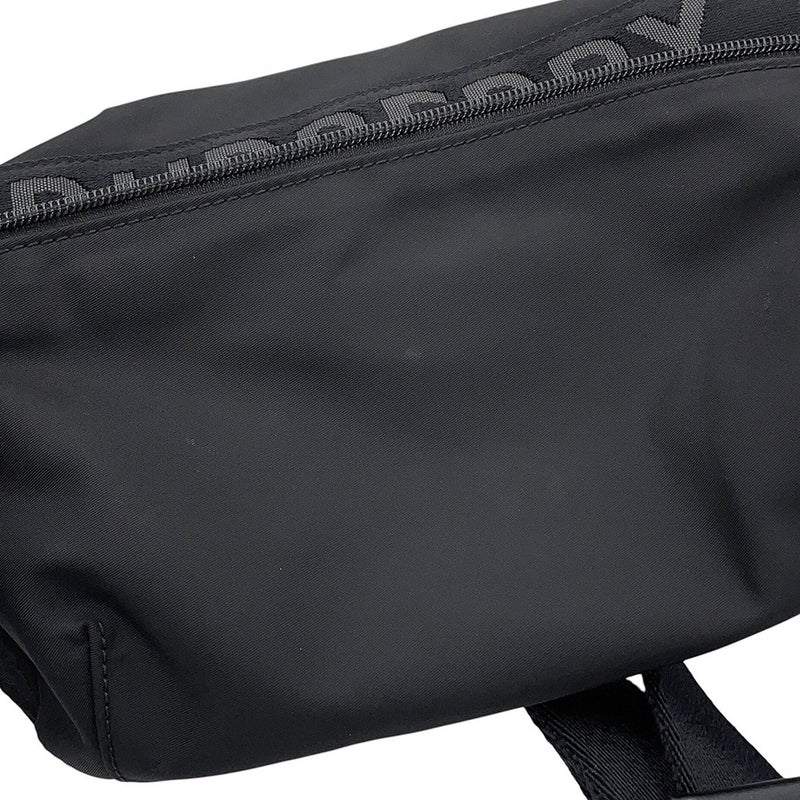バーバリー ボディバッグ ナイロン 8025668 BURBERRY 黒 ベルトバッグ