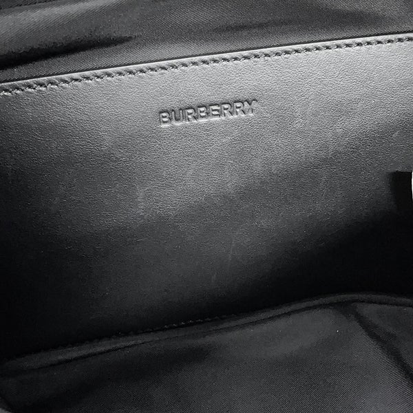 バーバリー ボディバッグ ナイロン 8025668 BURBERRY 黒 ベルトバッグ