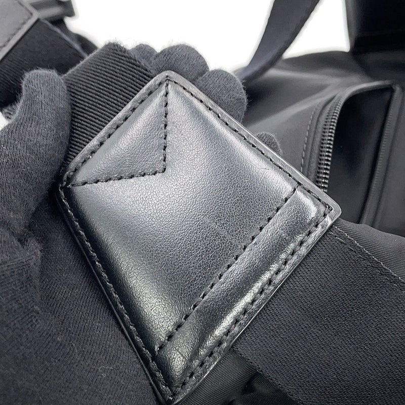 バーバリー ボディバッグ ナイロン 8025668 BURBERRY 黒 ベルトバッグ