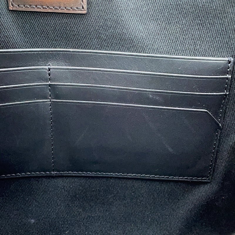 ベルルッティ クラッチバッグ ニノ シグネチャー PVC レザー Berluti 黒