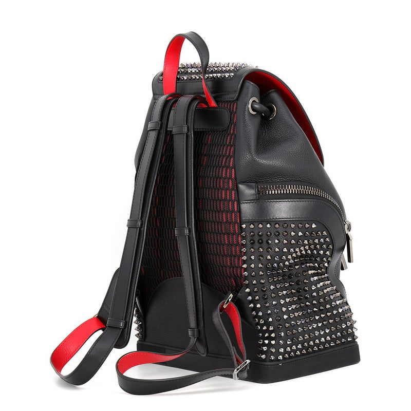 クリスチャン・ルブタン リュック エクスプローラーファンク スタッズ バックパック 3175044 Christian Louboutin 黒