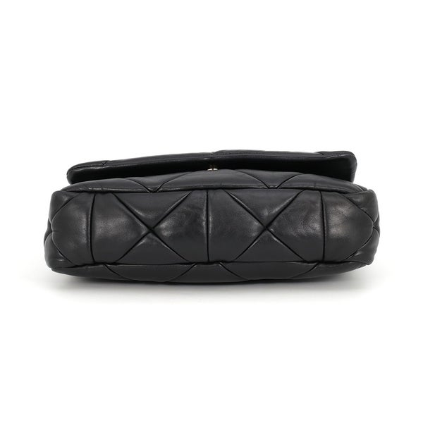 プラダ ワンショルダーバッグ システム パッチワーク レザー 1BD291 PRADA 黒